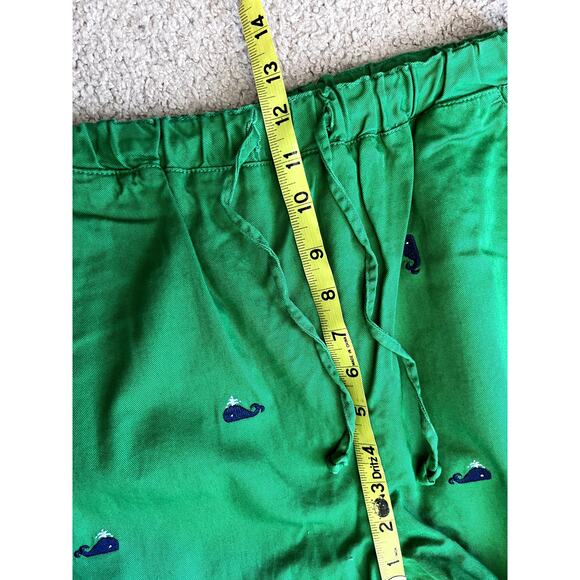 Vintage Green The Quacker Factory Whale Print Pants S - Picture 5 of 7